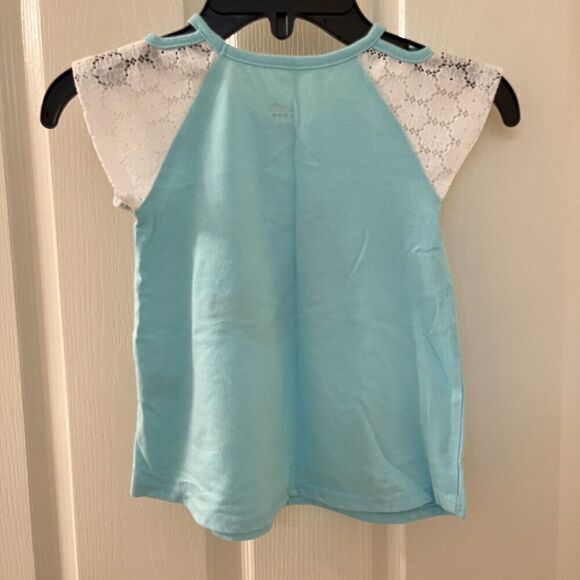 Nannette Applique Mermaid Top and Heart Shorts 2-PC Set Girls Size 4T - Picture 7 of 12